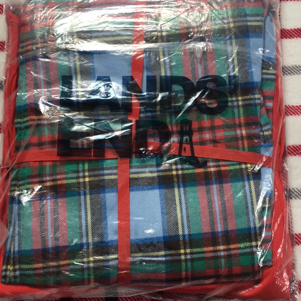 NWT Lands End 2-piece Pajama Set, Size XS - Picture 4 of 6